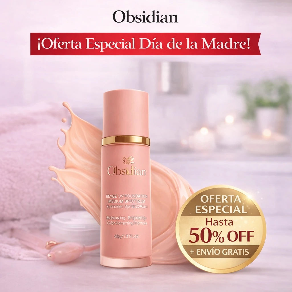 Base de Maquillaje Antiedad con SPF 50 – Se Adapta a tu Tono de Piel