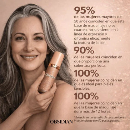 Base de Maquillaje Antiedad con SPF 50 – Se Adapta a tu Tono de Piel